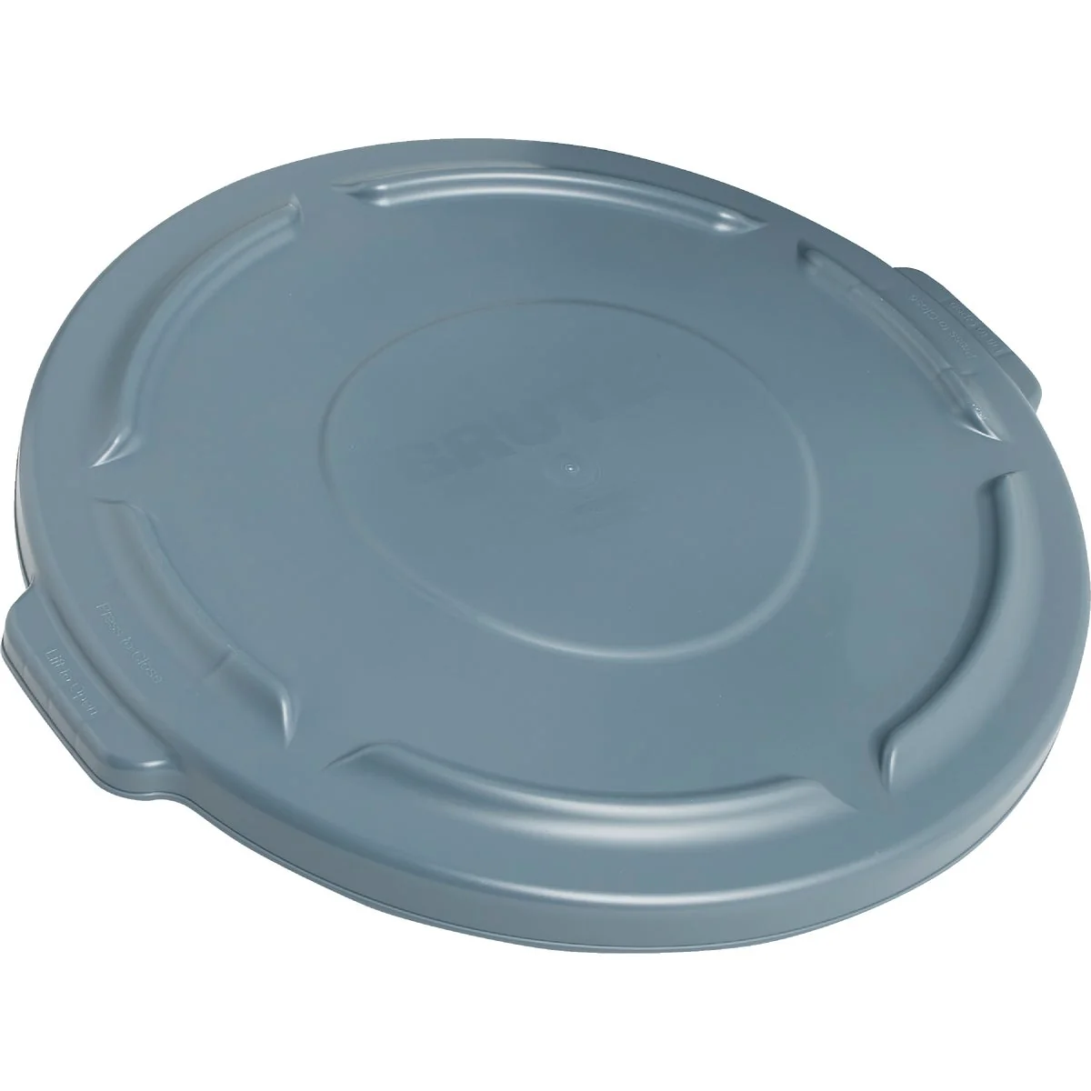 Consistent Rubbermaid Commercial Brute Gray Trash Can Lid for 32 Gal. Trash Can Convenient