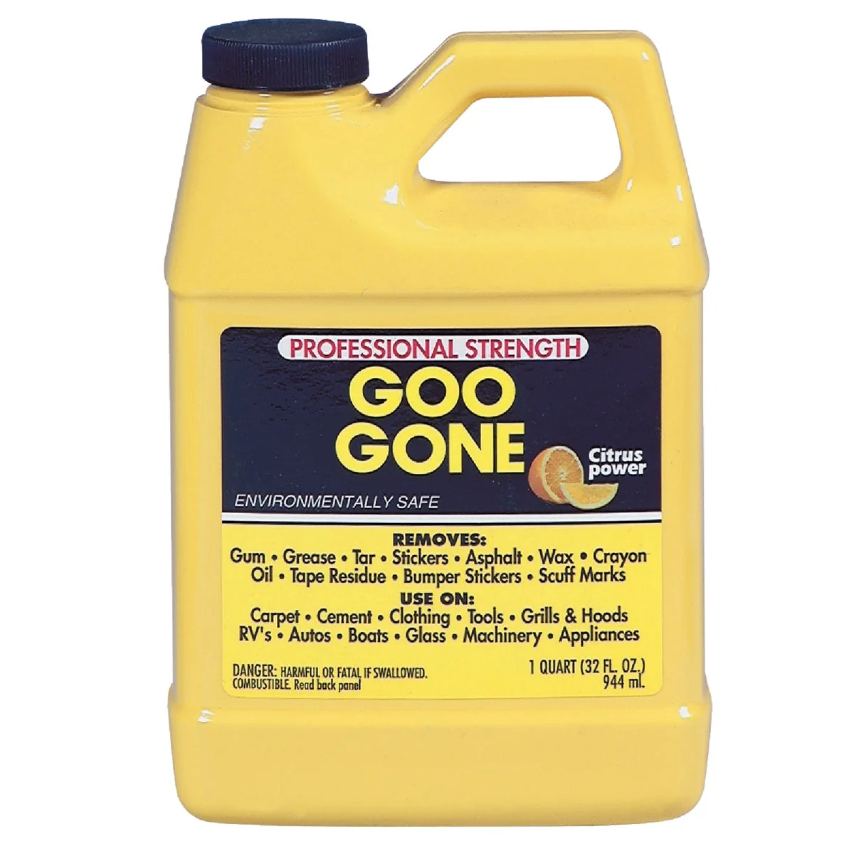 Expertly Made Goo Gone 1 Qt. Professional Strength Citrus Power All Purpose Cleaner Enhanced