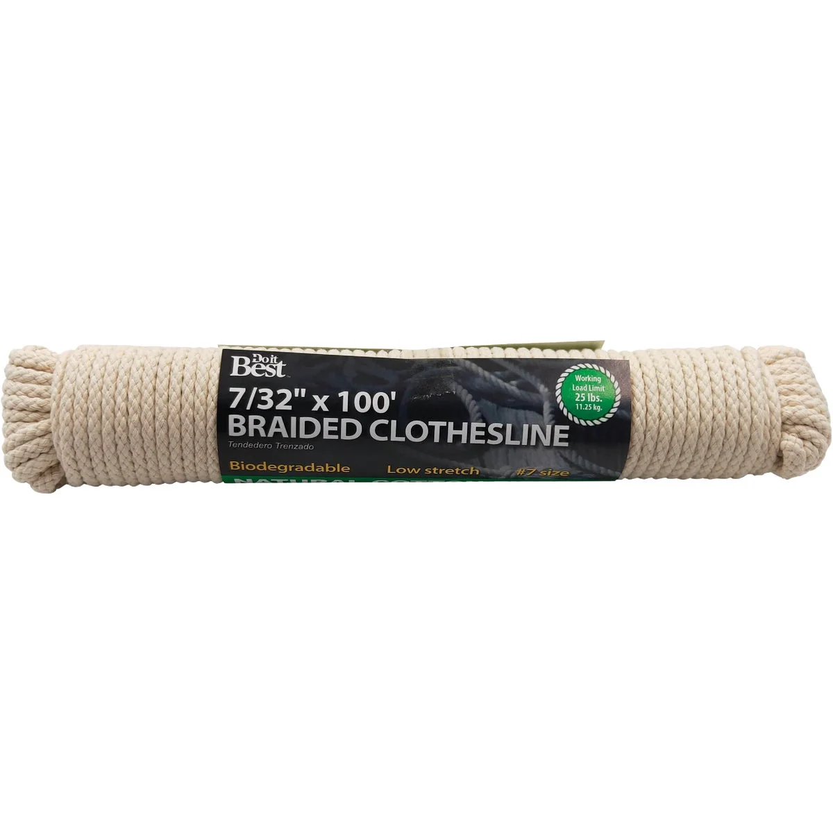 Efficient Do it 100 Ft. 7 Braided Clothesline Powerful