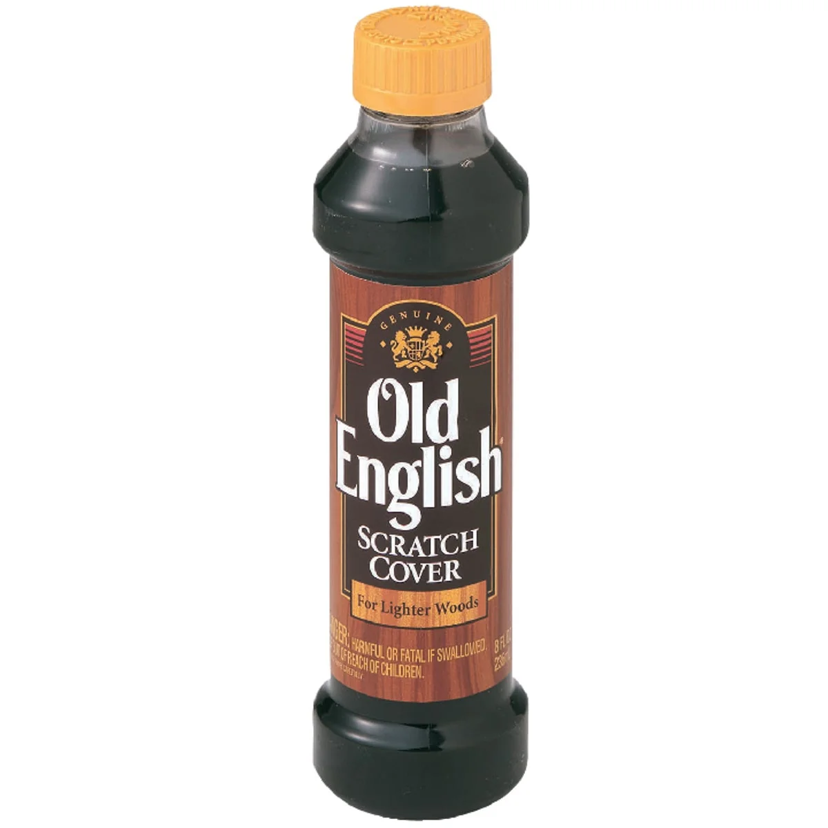 Flexible Old English 8 Oz. Scratch Cover Wood Polish for Light Wood Trusted