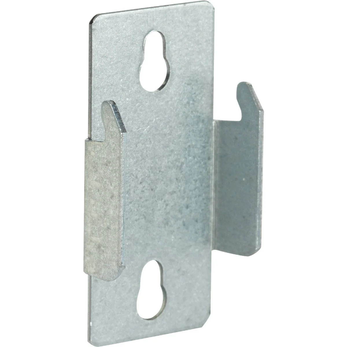 Certified Kenney Double Silver Curtain Rod Bracket 2-Pack Contemporary