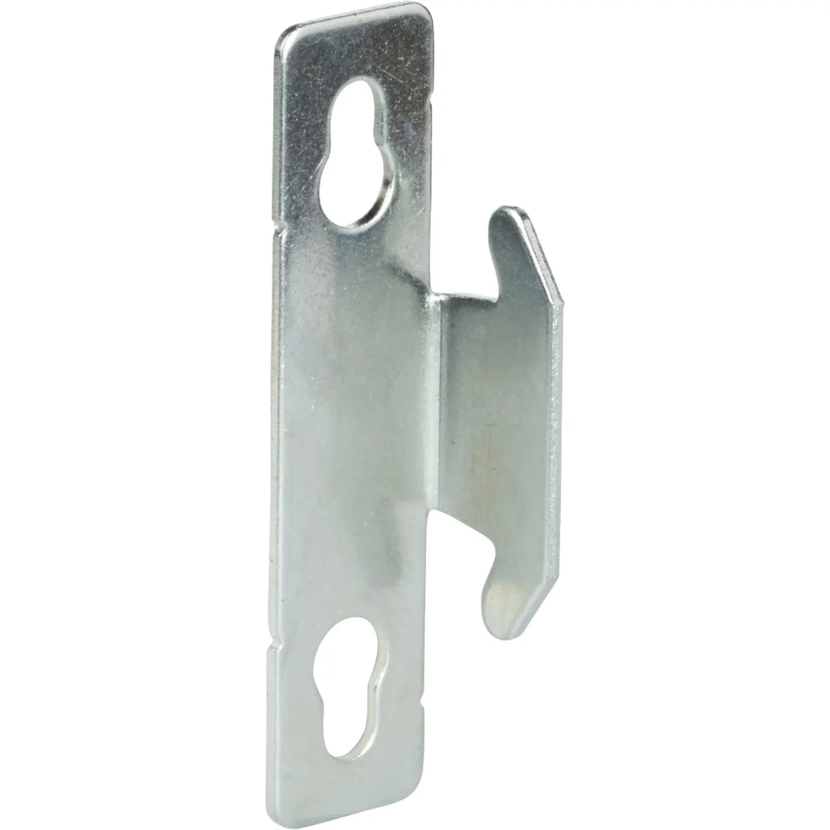 Elite Kenney Single Silver Curtain Rod Bracket 2-Pack High-Performance