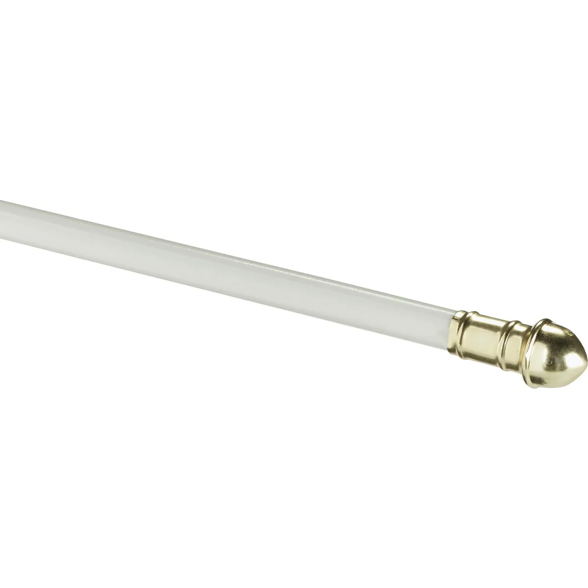 Artisan Kenney Dresden 28 In. To 48 In. 7 16 In. Standard Cafe Rod White Smart