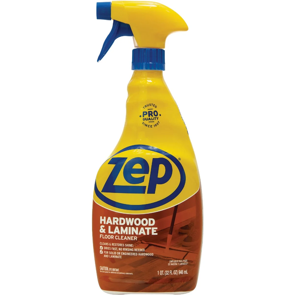 Convenient Zep Commercial 32 Oz. Hardwood Laminate Floor Cleaner Professional