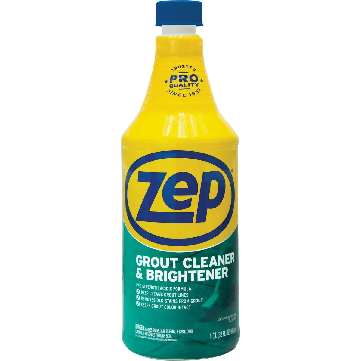 Versatile Zep 32 Oz. Commercial Floor Grout Cleaner Whitener Certified