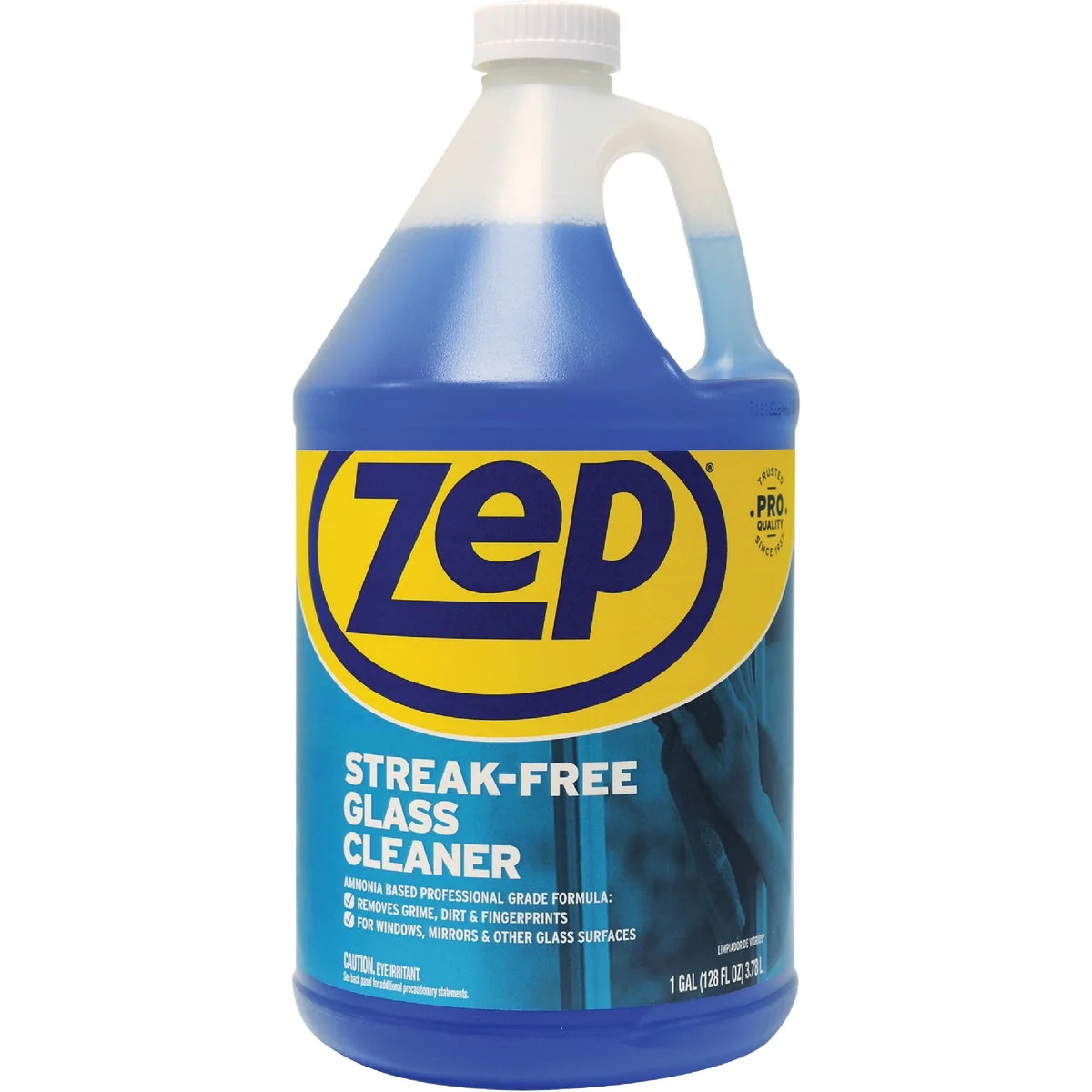 Carefully Designed Zep Commercial 1 Gal. Heavy-Duty RTU Glass Cleaner Natural