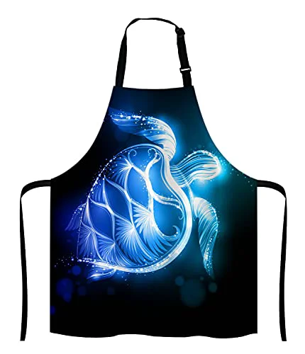 Secure Ocean Turtle Apron for Women and Men Fine