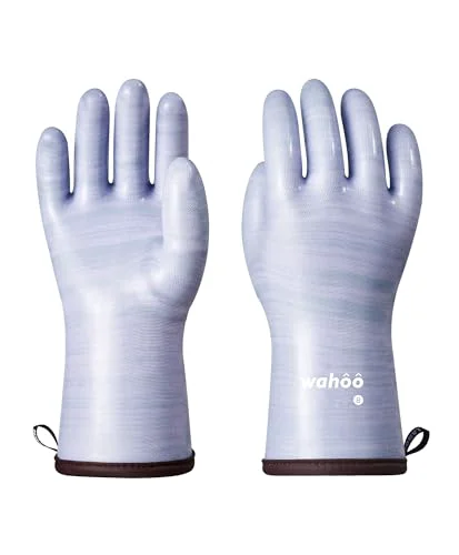 Quality wahoo 12 Inch Liquid Silicone Oven Mitts Certified