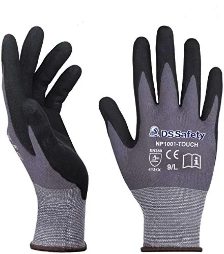 Convenient NP1001 Nitrile Work Gloves 12 Count Carefully Designed