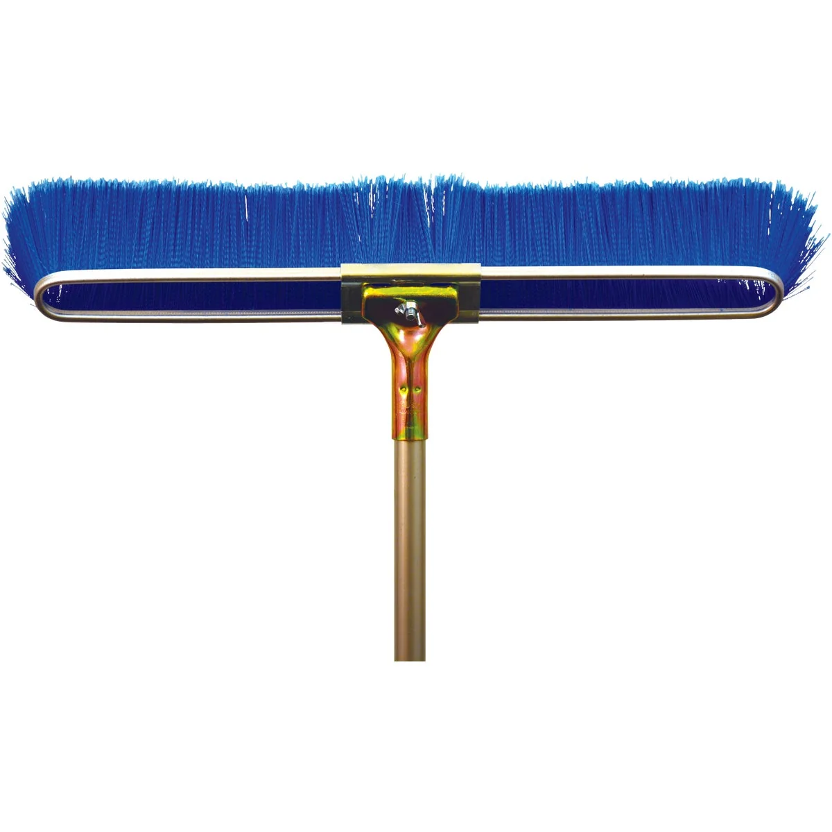 Bruske 23 In. W. x 65 In. L. Steel Handle Fine Sweep Push Broom Excellent