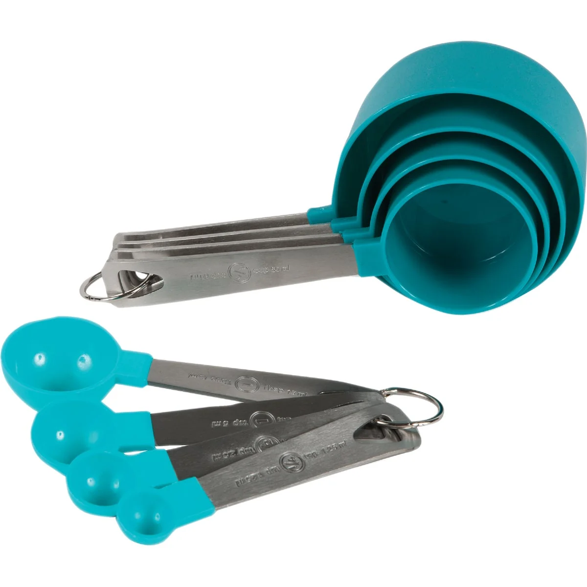 High-Quality Core Kitchen Measuring Cup Spoon Set 8-Piece Practical