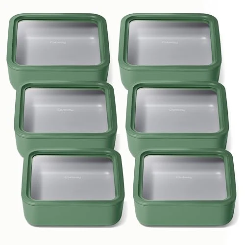 Trusted 6 Piece Glass Food Storage Container Set 6 Count User-Friendly