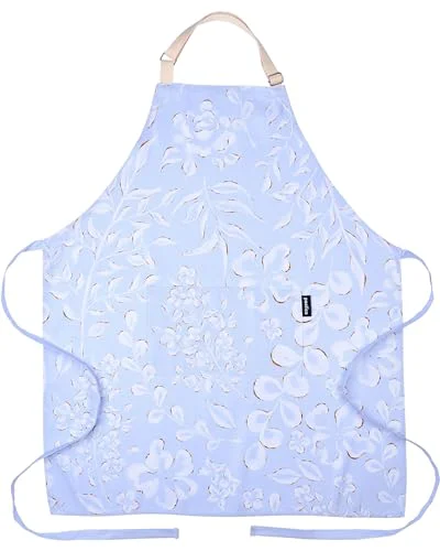 Innovative Premium Adjustable Cooking Colored Aprons for Women with Pockets Easy-to-Use