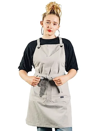 Refined Crossback Kitchen Apron for Cooking Environmentally Friendly