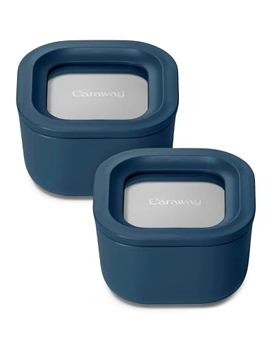 Fine 2 Piece Glass Food Storage Container Set 2 Count Genuine