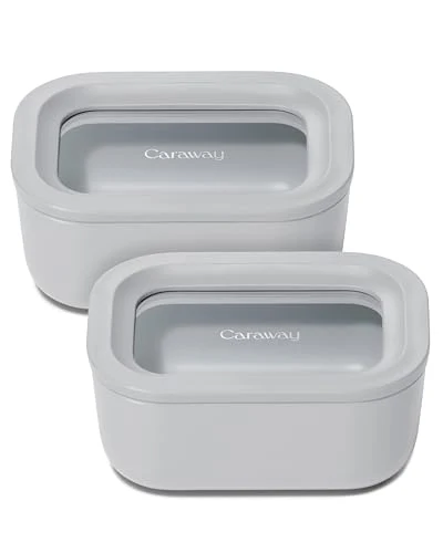 Excellent 2 Piece Glass Food Storage Container Set 2 Count First-Class