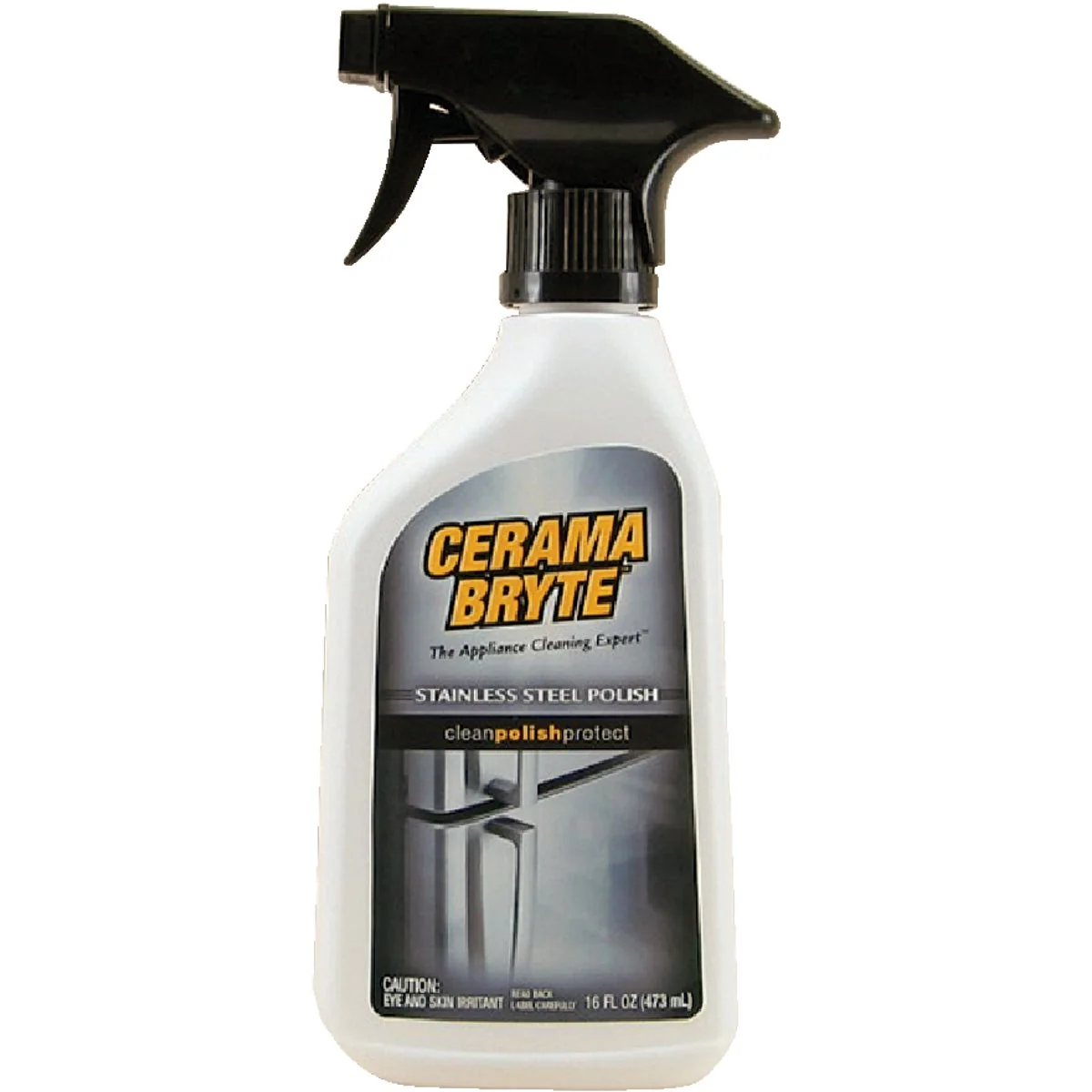 Enhanced Cerma Bryte 16 Oz. Stainless Steel Cleaner Polish Optimized