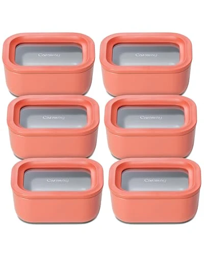 Fashionable 6 Piece Food Storage Container Set 6 Count Natural