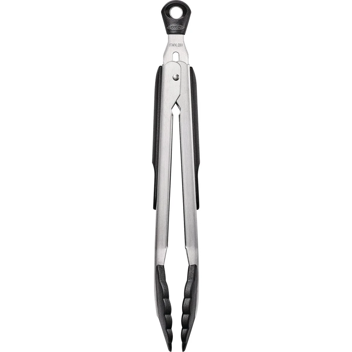 Carefully Designed OXO Good Grips 9 In. Stainless Steel Tongs with Nylon Heads Elite