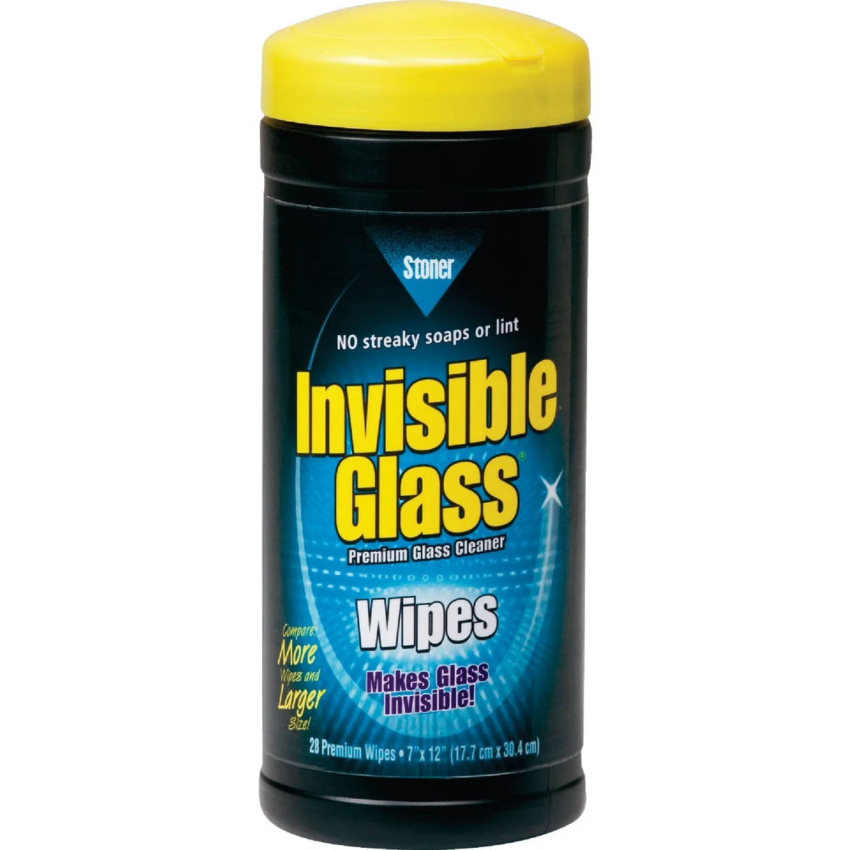 Recyclable Stoner Invisible Glass Glass Cleaner Wipes 28-Count User-Friendly