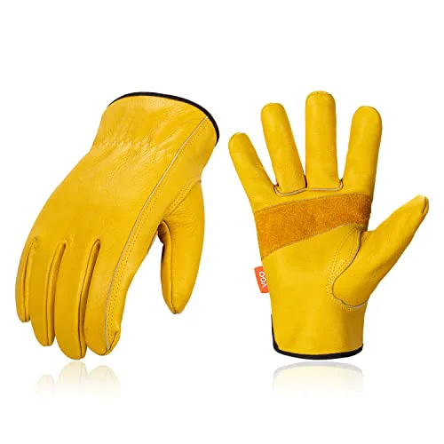 Unique Unlined Full Leather Work Gloves Crafted