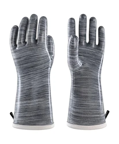 Clean wahoo 12 Inch Liquid Silicone Oven Mitts Fashionable