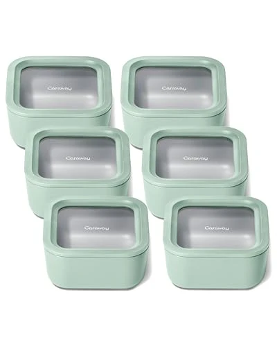 Superior 6 Piece Glass Food Storage Container Set 6 Count Relaxed