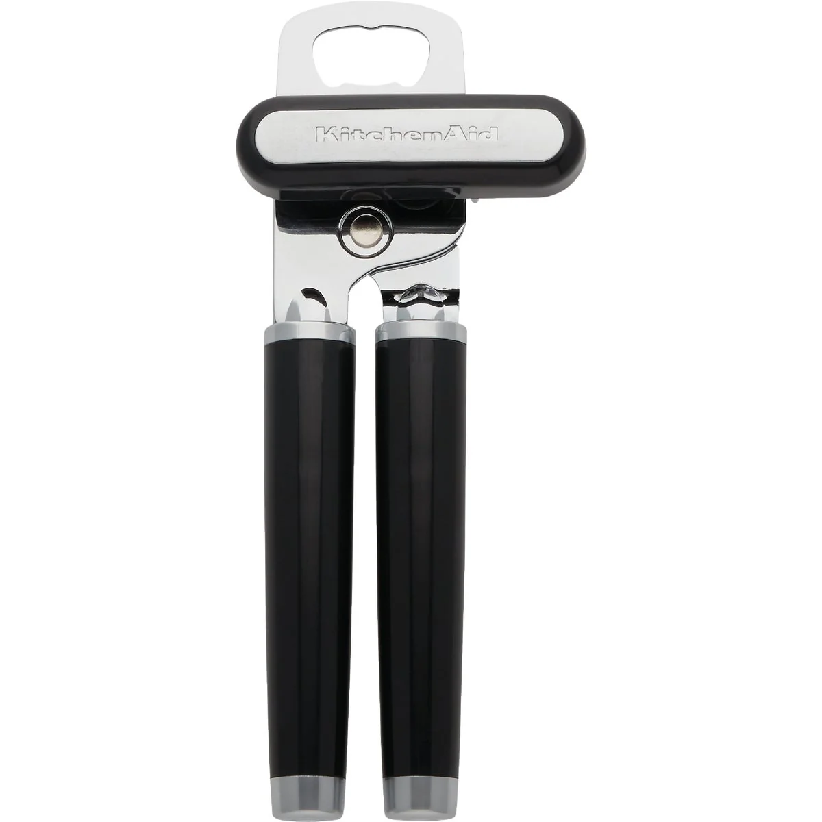 Stylish KitchenAid Black Multi-Function Can Opener with Bottle Opener Smooth