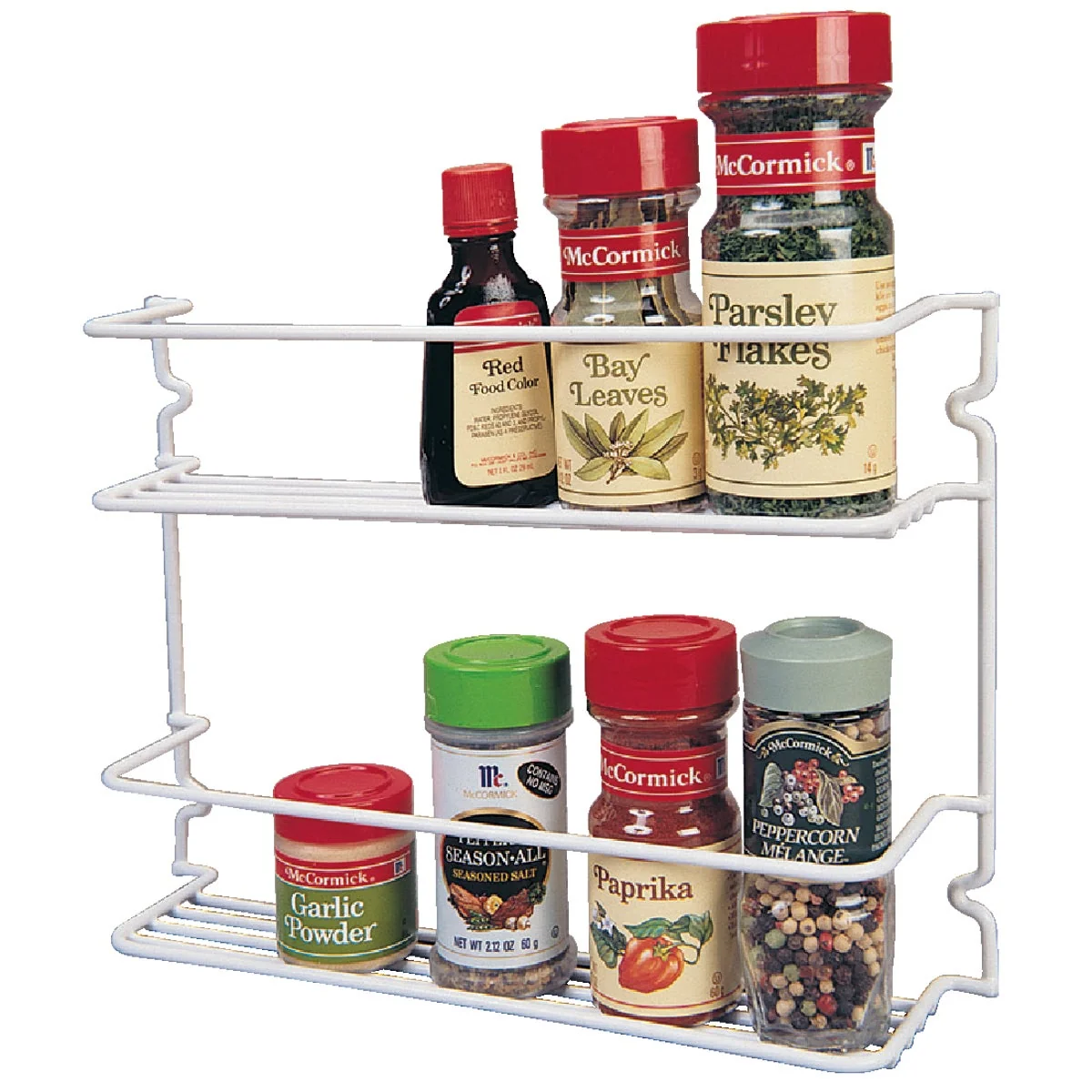 Recyclable Grayline 2-Shelf Wire Spice Rack Advanced