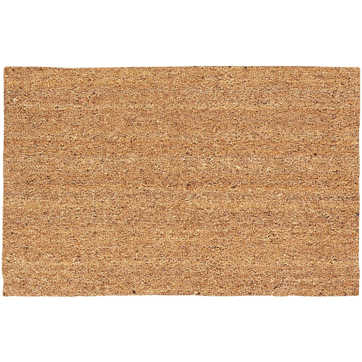 Clean Americo Home Tan 18 In. x 30 In. Coir Vinyl Door Mat First-Class