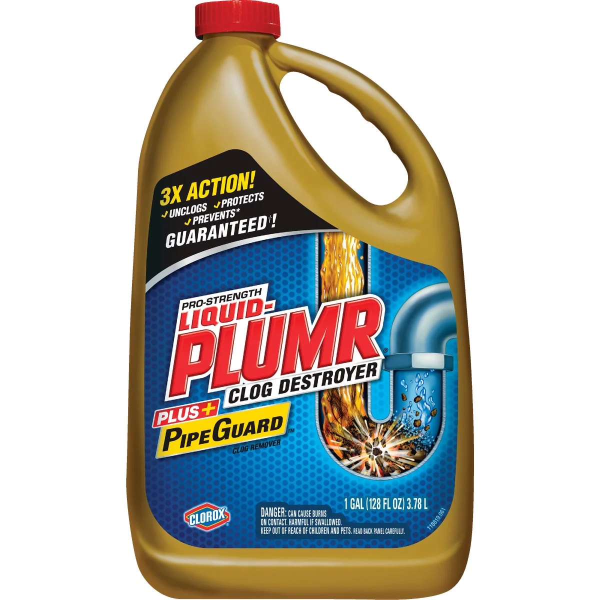Exclusive Liquid-Plumr 128 Oz. Pro-Strength Clog Destroyer Drain Cleaner Stylish