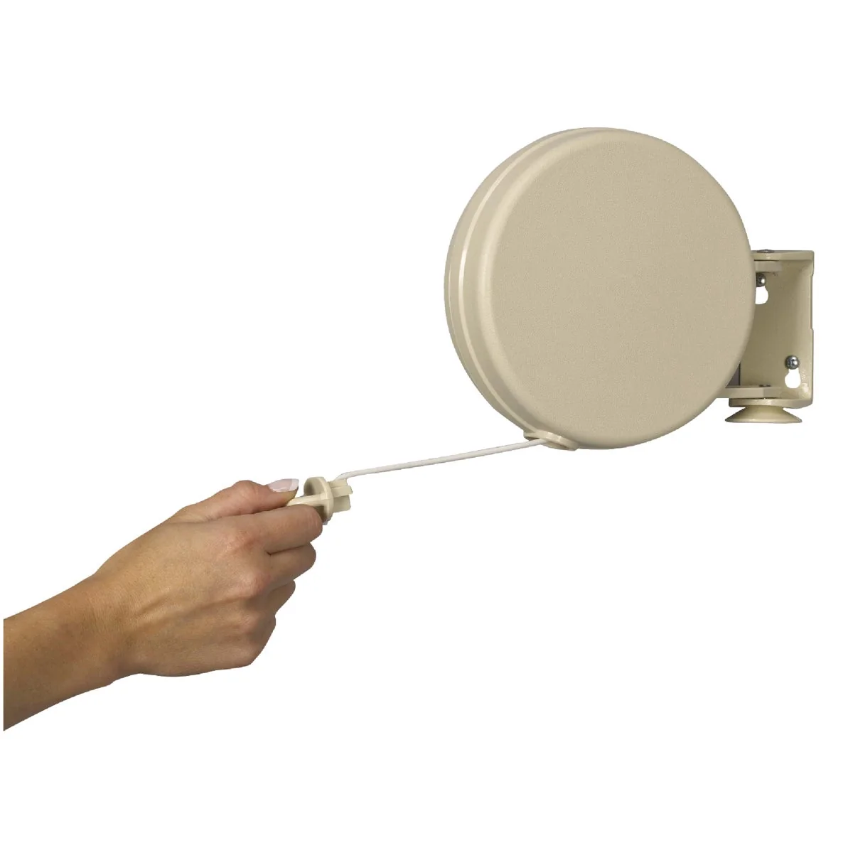 Fine Household Essentials Sunline 40 Ft. 75 to 100 Lb. Capacity Plastic Retractable Clothesline Pure
