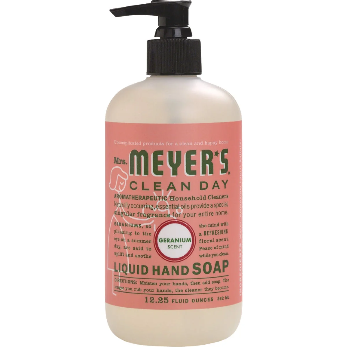 Consistent Mrs. Meyer's Clean Day 12.5 Oz. Geranium Liquid Hand Soap Excellent