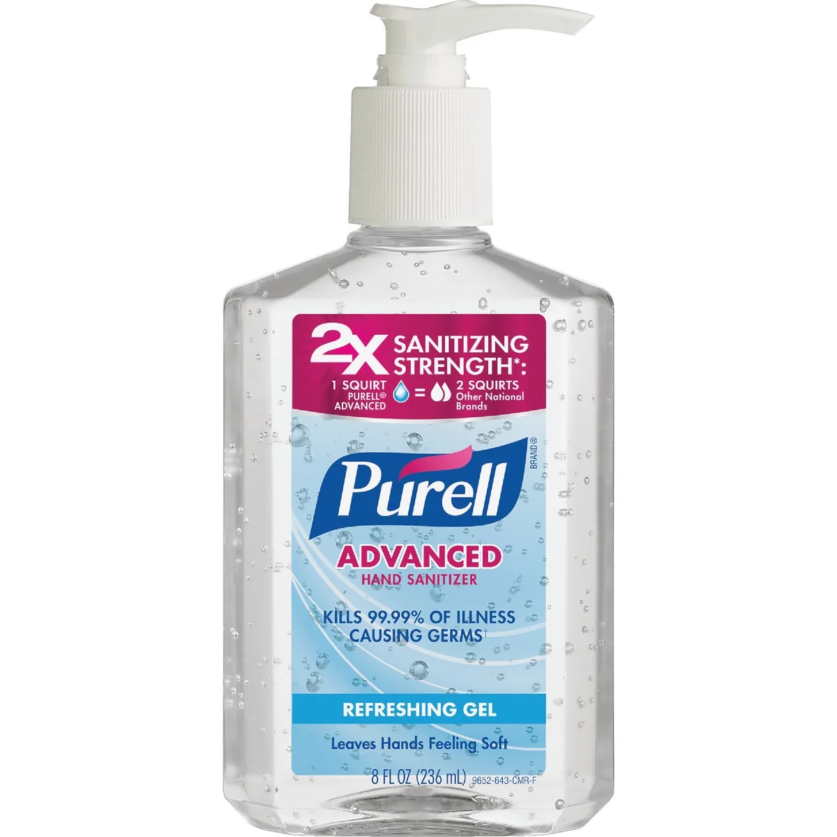 Exclusive Purell 8 Oz. Gel Pump Bottle Hand Sanitizer Optimized