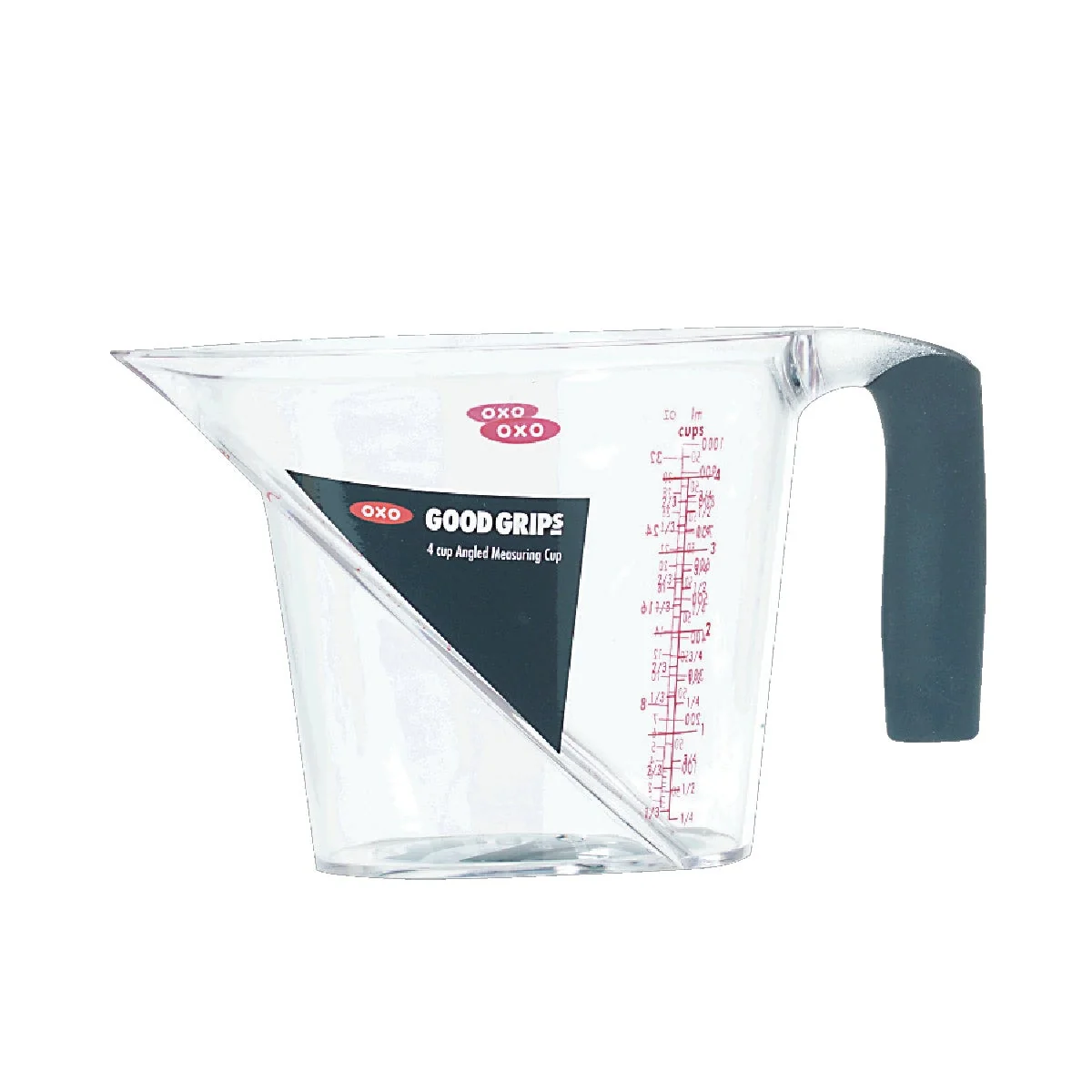 Verified OXO Good Grips 4 Cup Clear Plastic Angled Measuring Cup Original