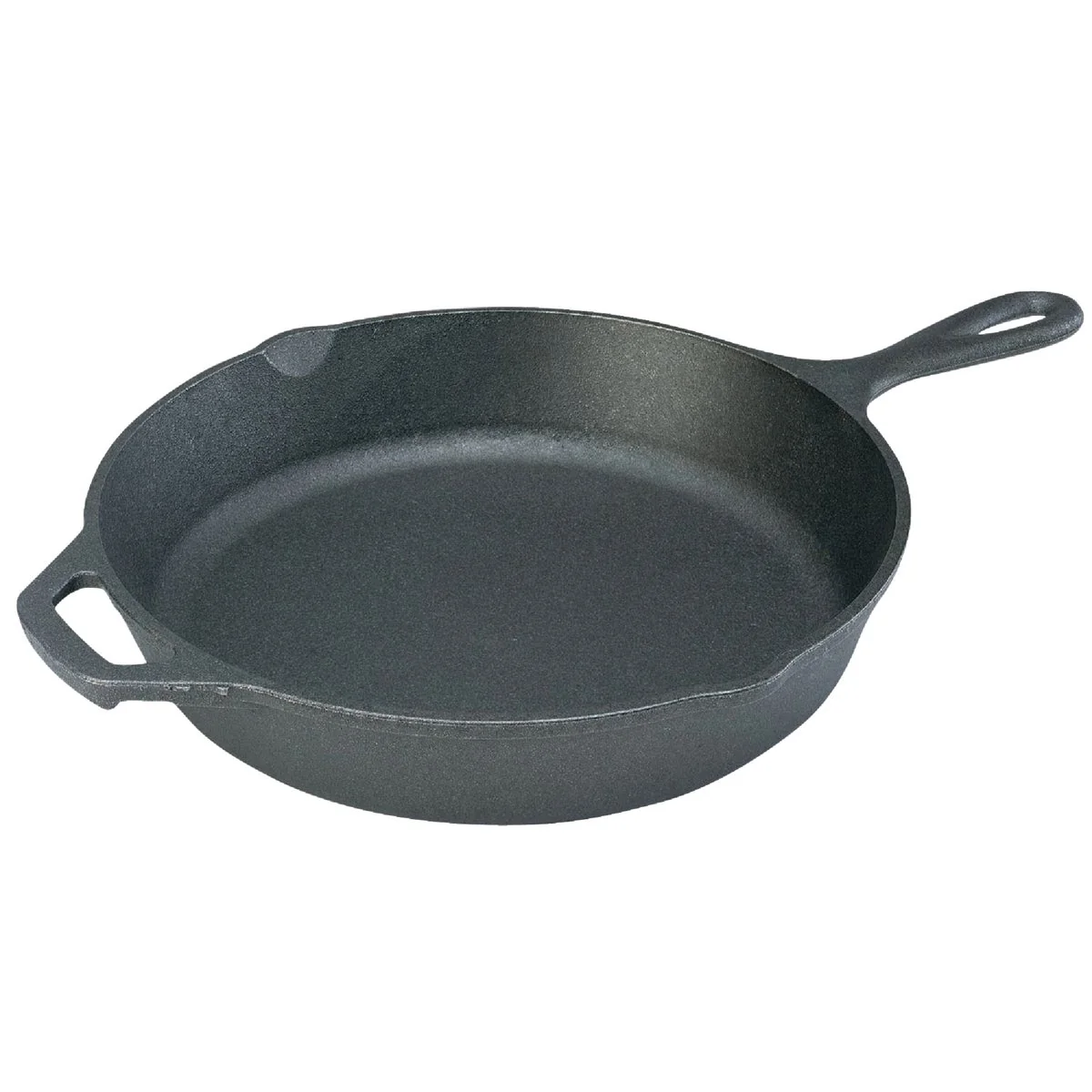 Contemporary Lodge 12 In. Cast Iron Skillet with Assist Handle Green
