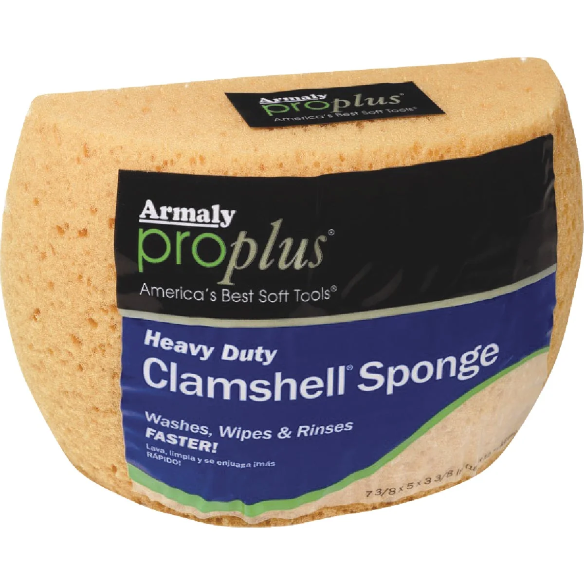 Practical Armaly ProPlus 7.375 In. x 5 In. Yellow Heavy Duty Sponge Fine Crafted
