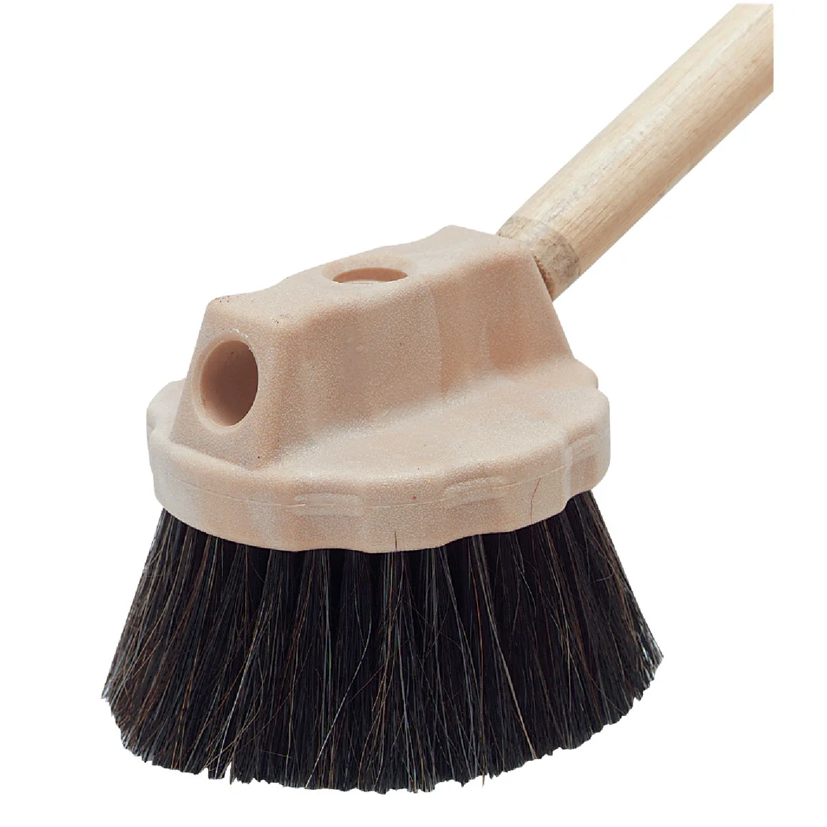 Sophisticated DQB 4-1 2 In. Round Horsehair Poly Window Brush Consistent