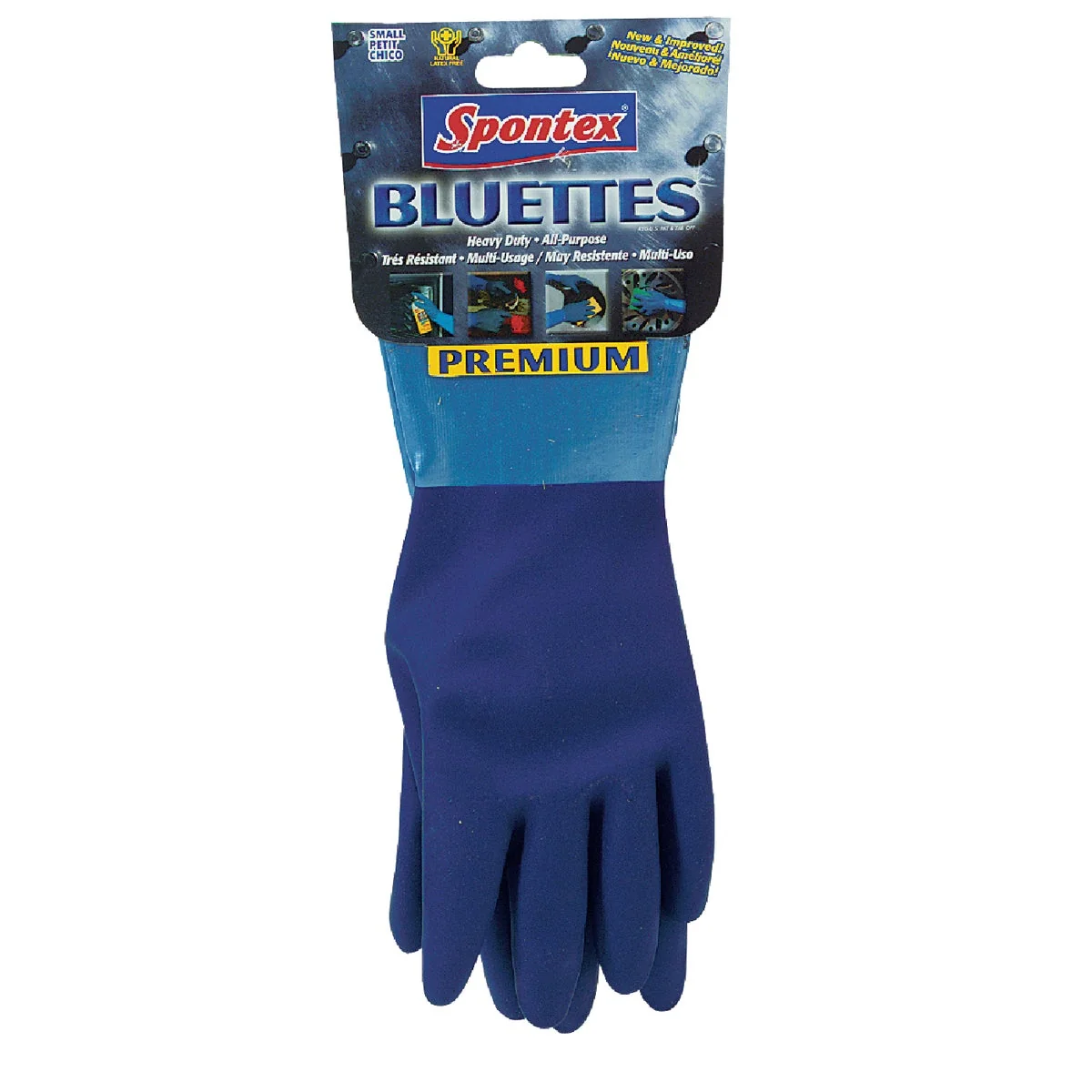 Sophisticated Spontex Bluettes XL Neoprene Rubber Glove Excellent