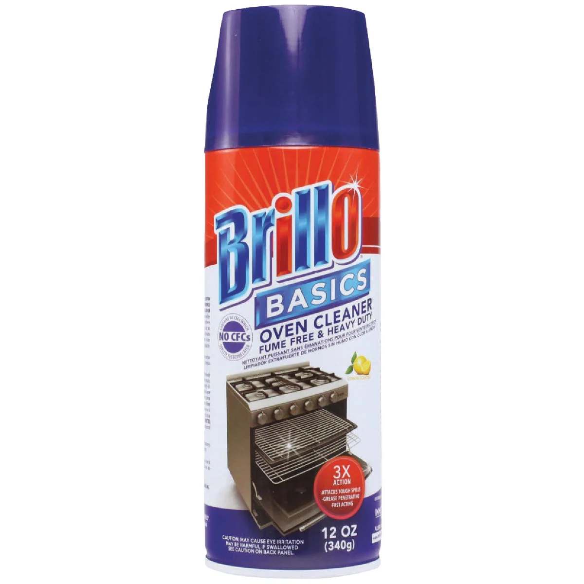 Durable Brillo Basics 12 Oz. Aerosol Oven Cleaner Professional