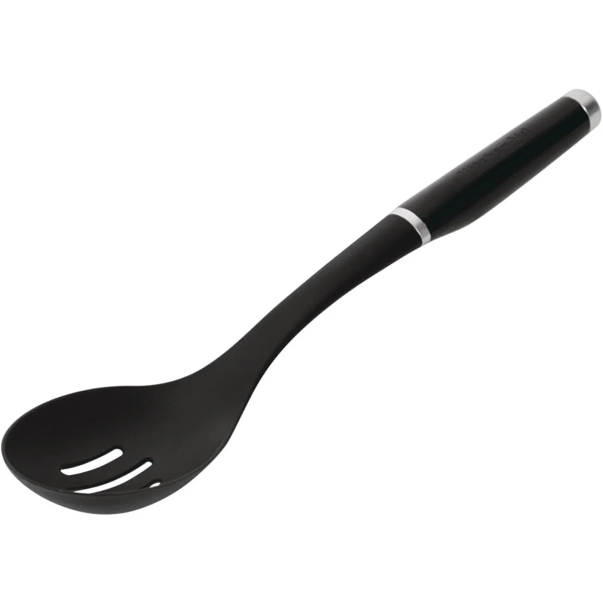 Fast KitchenAid 13 In. Black Nylon Slotted Spoon Premium Material