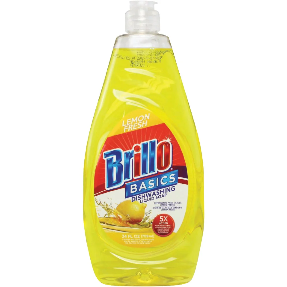 Premium Material Brillo Basics 24 Oz. Liquid Dish Soap Unique