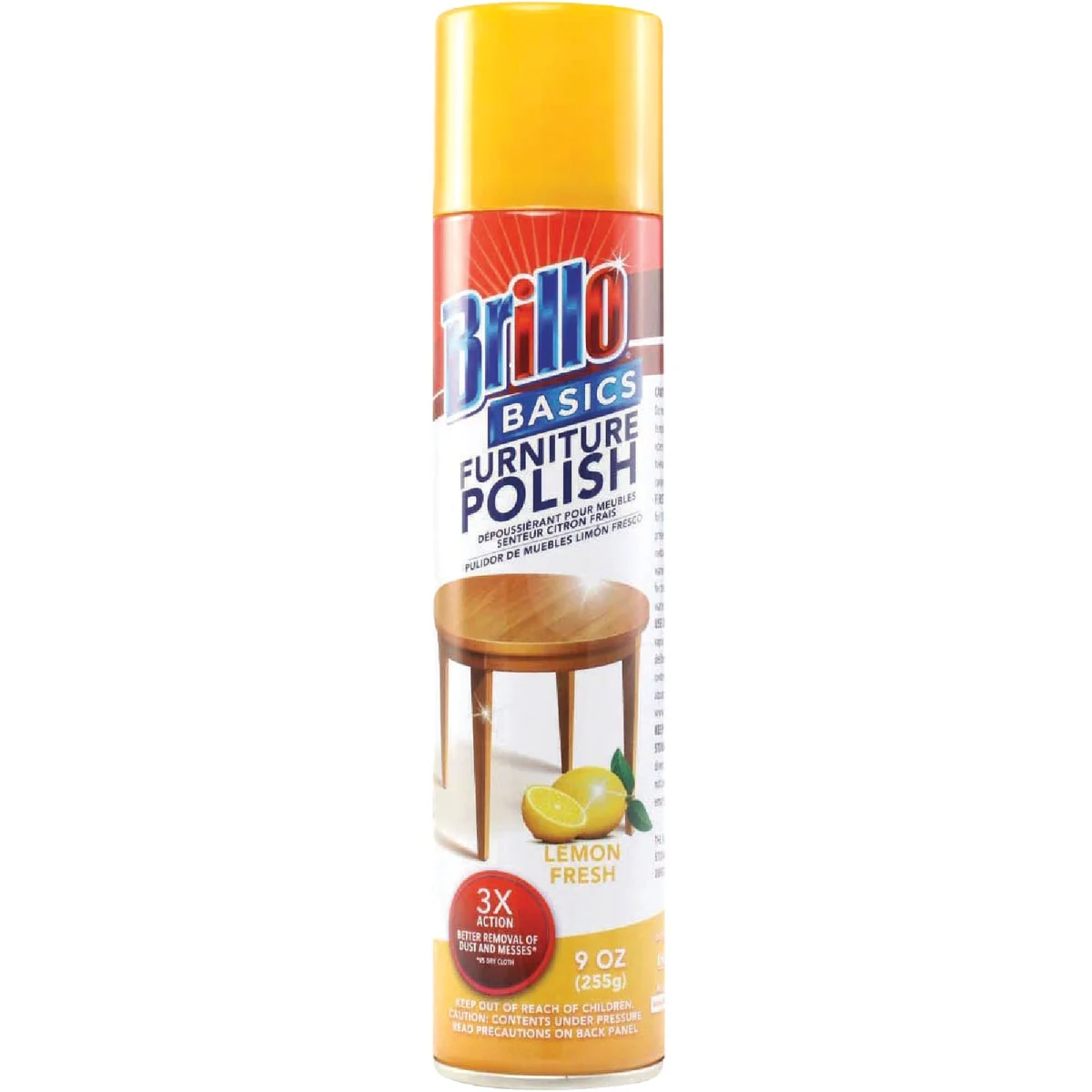 Prestigious Brillo Basics 9 Oz. Aerosol Lemon Furniture Polish Exclusive