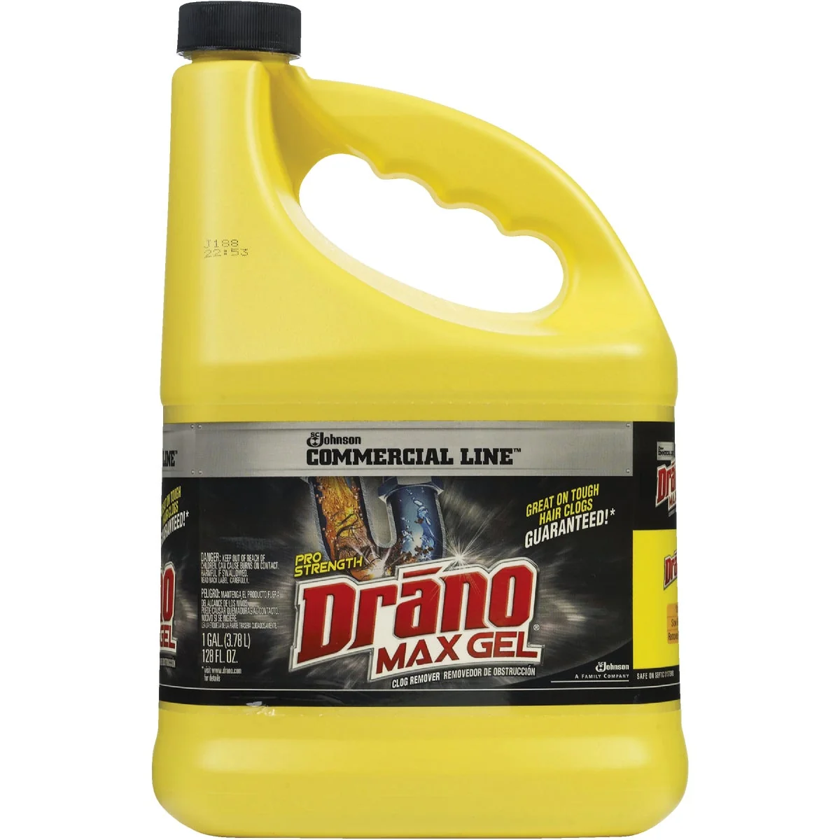 Crafted Drano 1 Gal. Commercial Line Max Gel Clog Remover World-Class