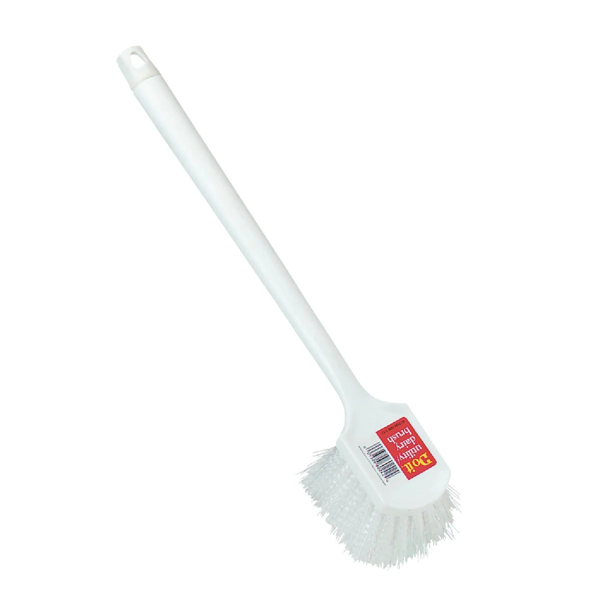 Original Do it 19-3 4 In. x 3 In. White Polypropylene Bristle Plastic Scrub Brush Premium Material