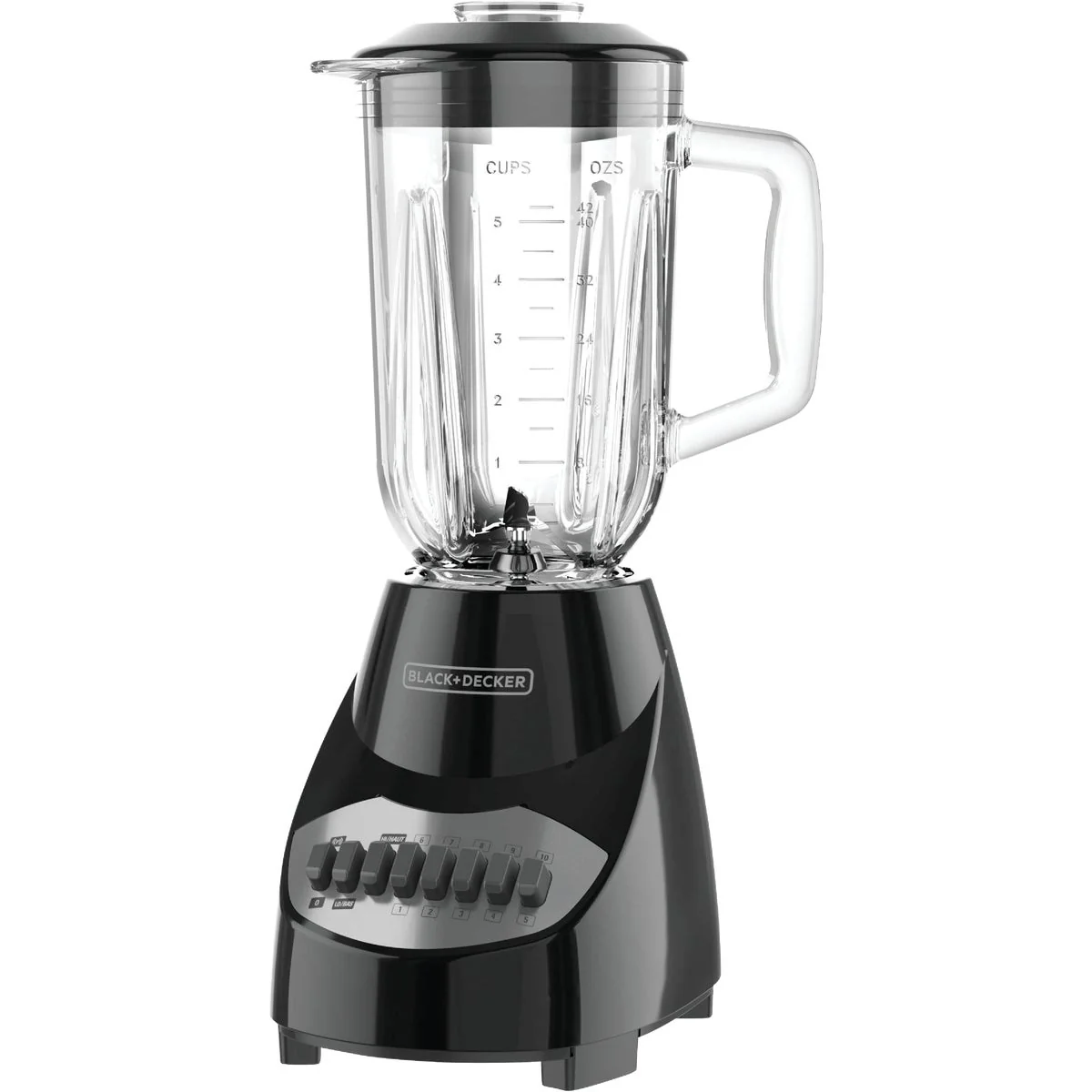 Organic Black Decker 10-Speed Blender with 5-Cup Glass Jar Exceptional