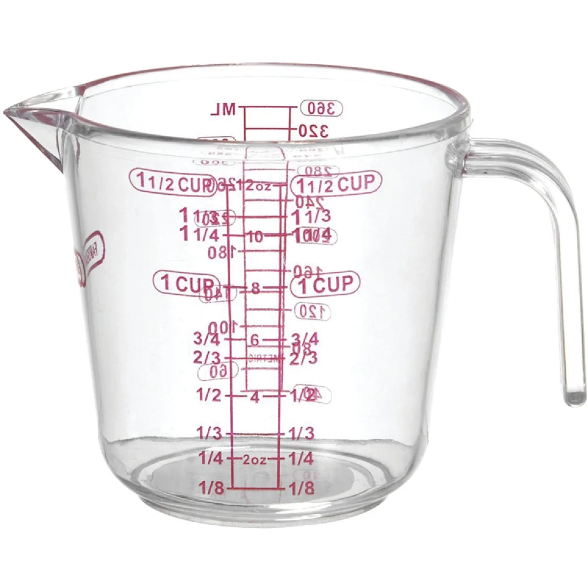 Traditional Farberware 1.5 Cup Plastic Measuring Cup Recyclable