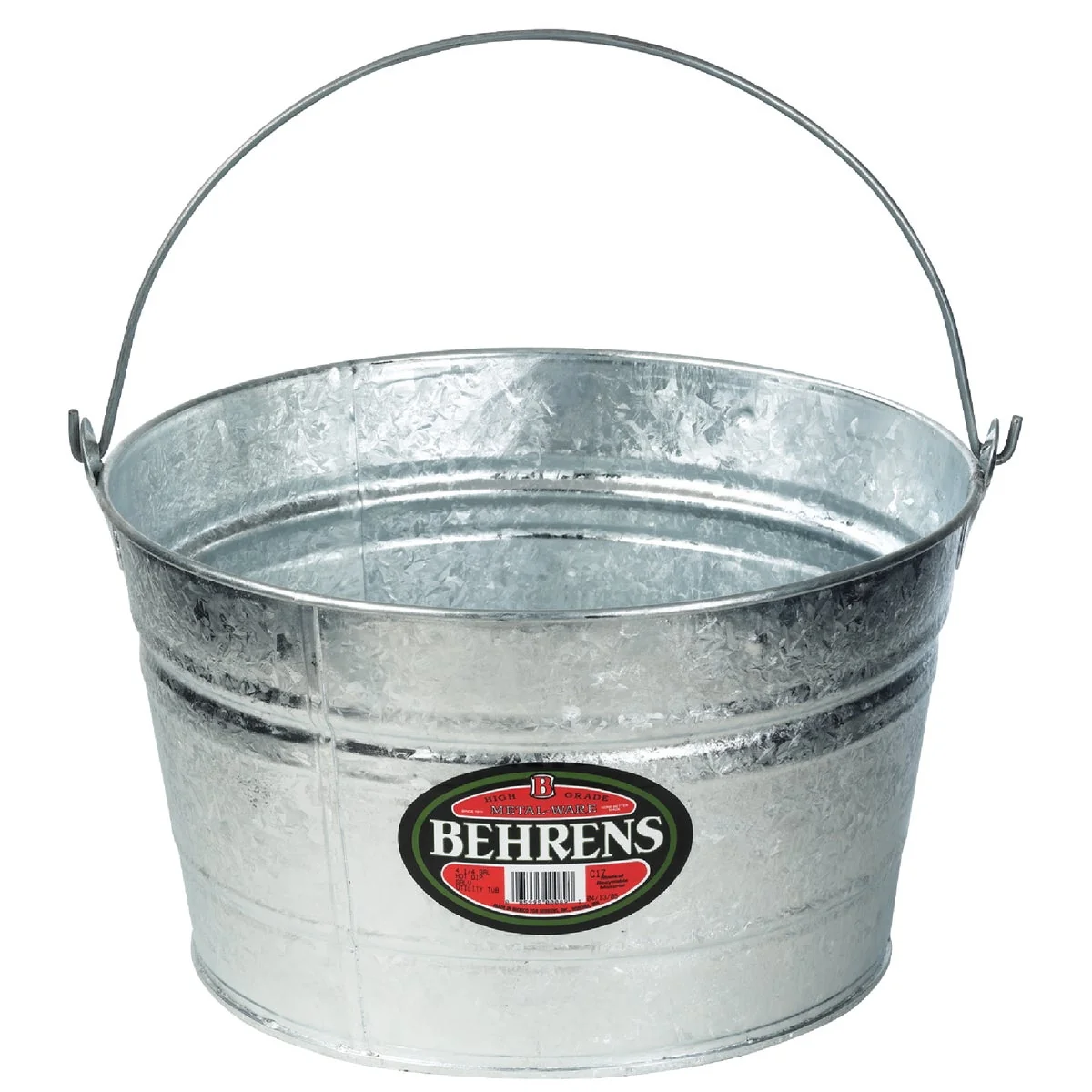 Innovative Behrens 4.25 Gal. Hot-Dipped Steel Pail Soft