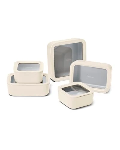 Recyclable 13 Piece Glass Food Storage Container Set Comfortable