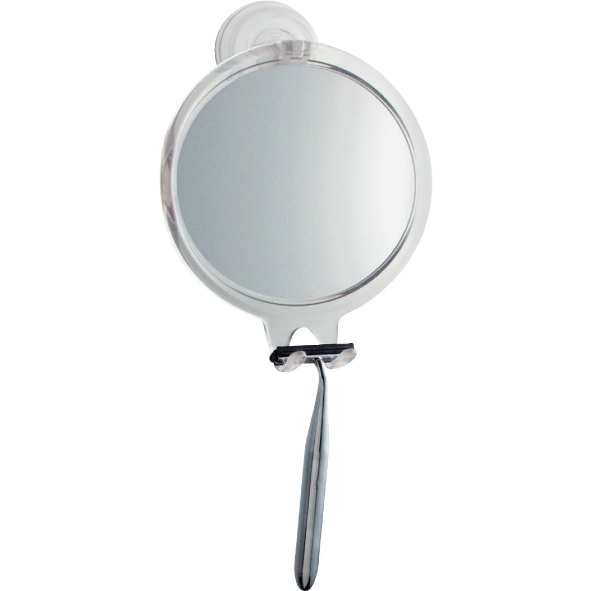 Genuine InterDesign Franklin Suction Fog- Mirror Easy-to-Use